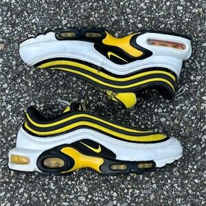 Nike Air Max Plus 97 Frequency Pack  Mens Size 8.5 Yellow Black